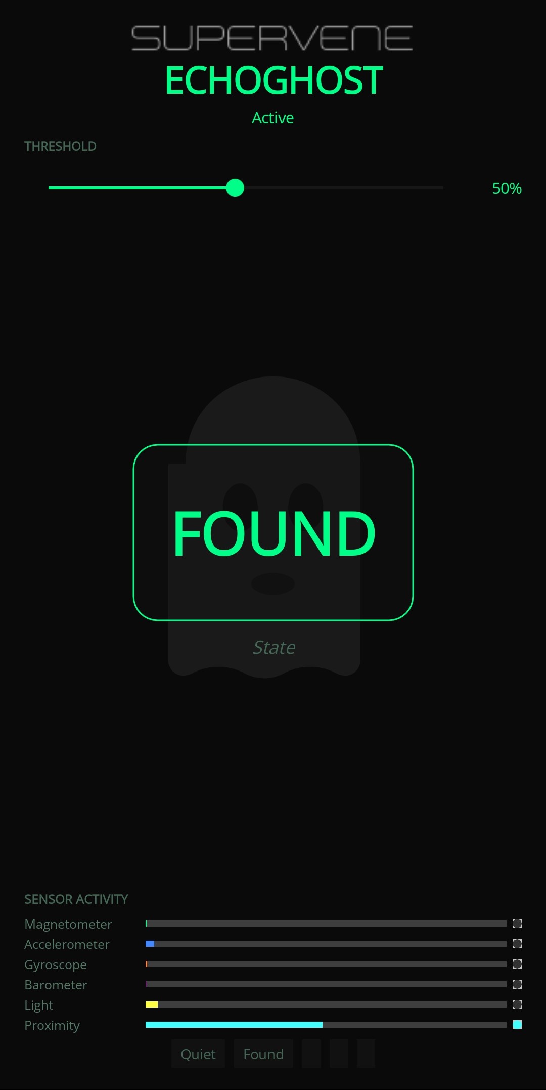 EchoGhost app screenshot